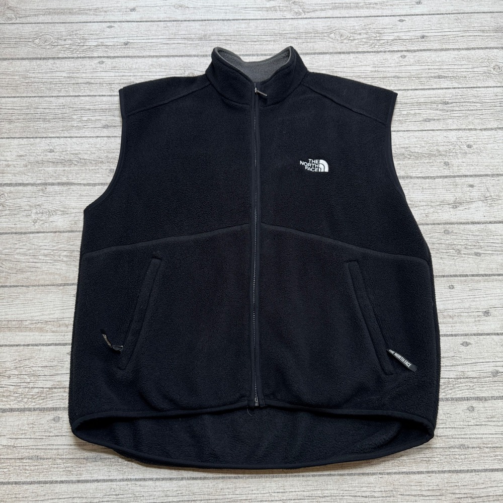 The North Face Vest Men's XL Black Fleece Lined Blackcomb Hiking Gorpcore Canada